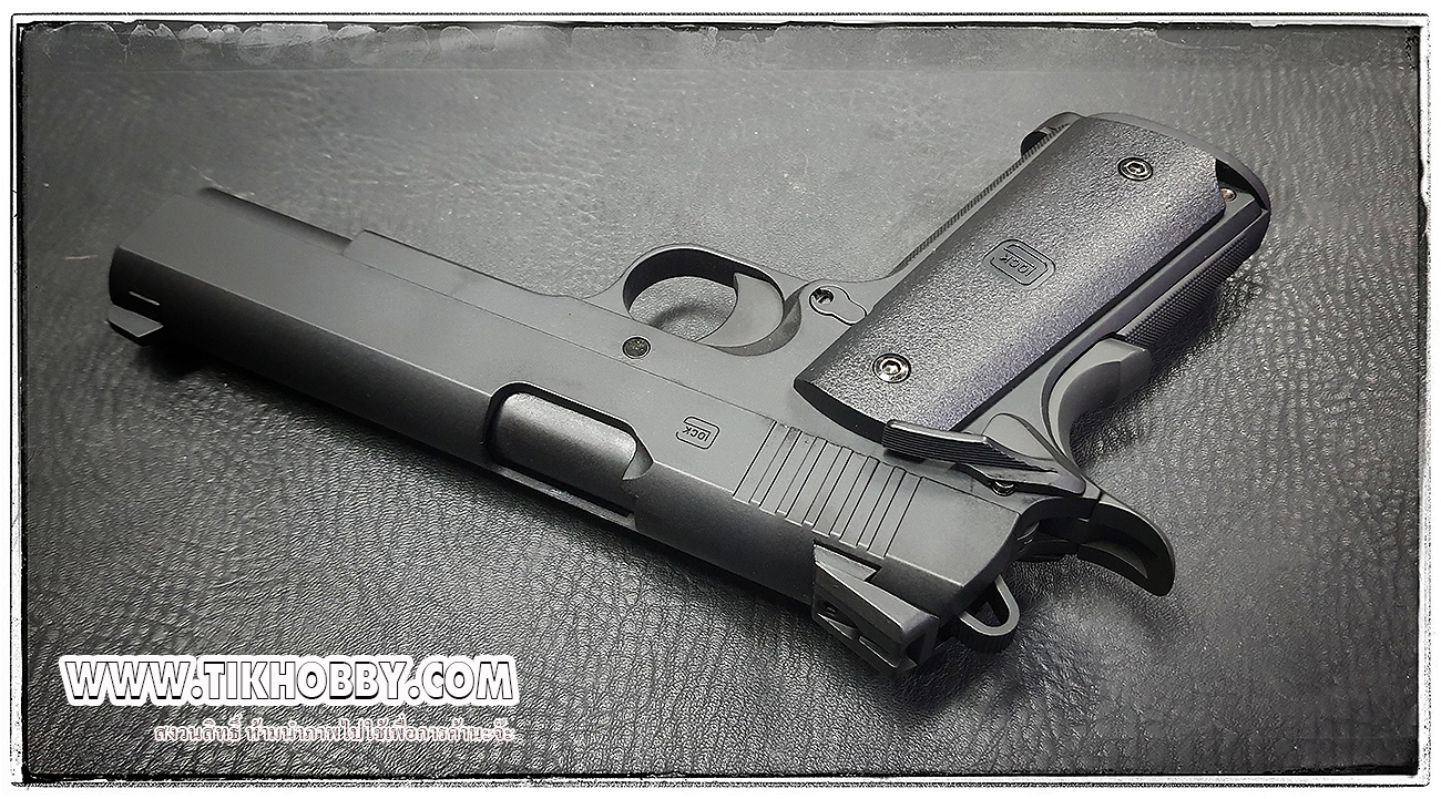 ปืนBB R26 สีดำ Glock1911 + กล่องพลาสติก จากค่าย Army