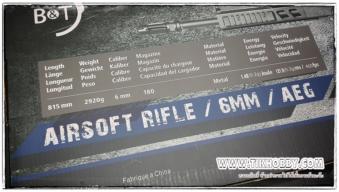 ปืนอัดลมระบบไฟฟ้า รุ่น APC556 สีดำมามาเฉพาะปืน+แม๊ก จาก Double Eagle