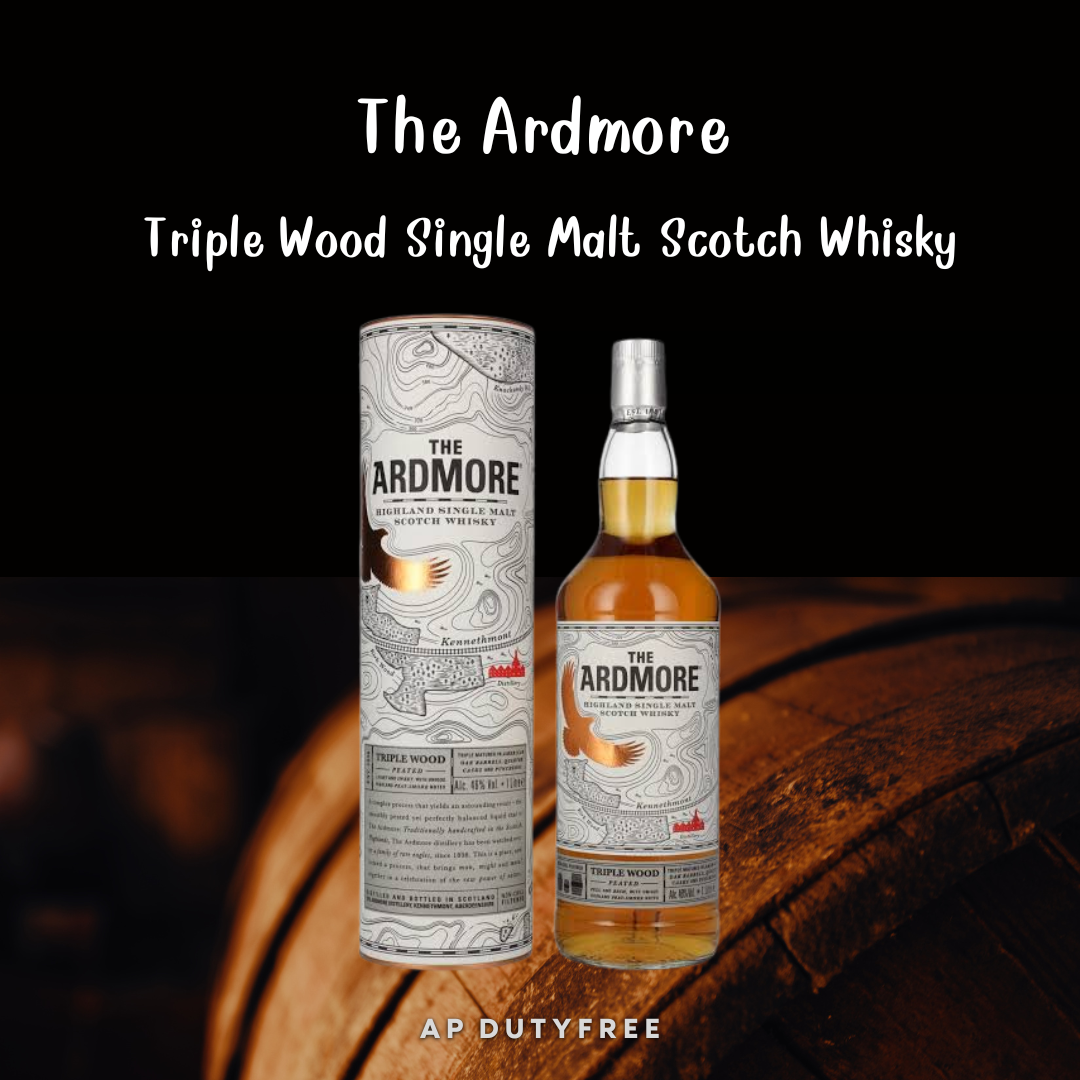 The Ardmore Triple Wood Single Malt Scotch Whisky 1 L