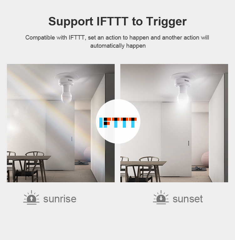 Sonoff Slampher WiFi&RF 433 Mhz ( ไม่รวม รีโมท )