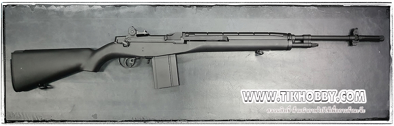 ปืนอัดลมไฟฟ้า M14 ดำ จาก Jg (จินกง) (jg1401)