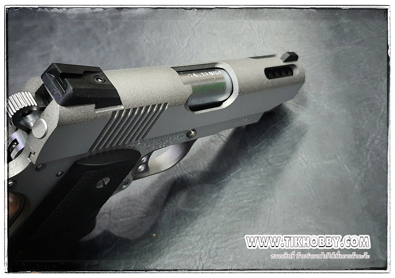 V10 ULTRA Compact Silver จากญี่ปุ่นแท้ Tokyo Marui ระบบเซมิ สไลด์พลาสติก