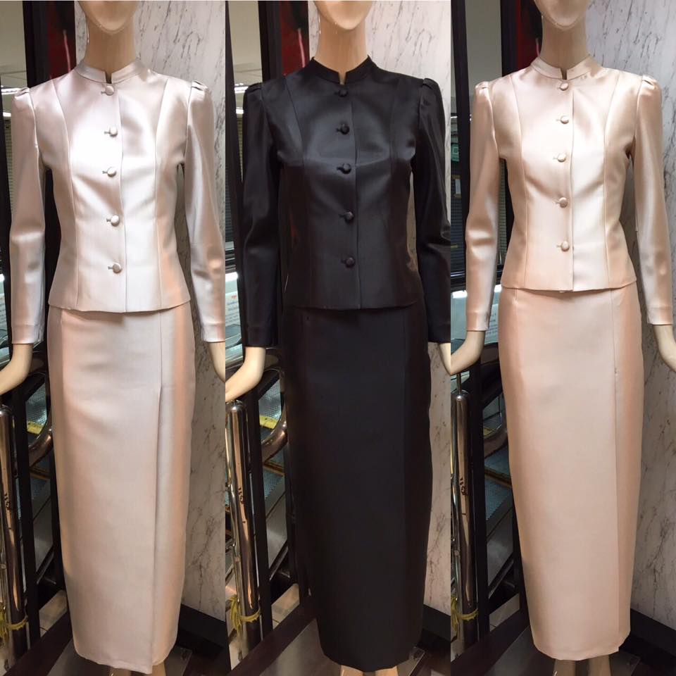ชุดจิตรลดา ชุดดำเรียบร้อยเป็นทางการ งานเกรดขึ้นห้าง