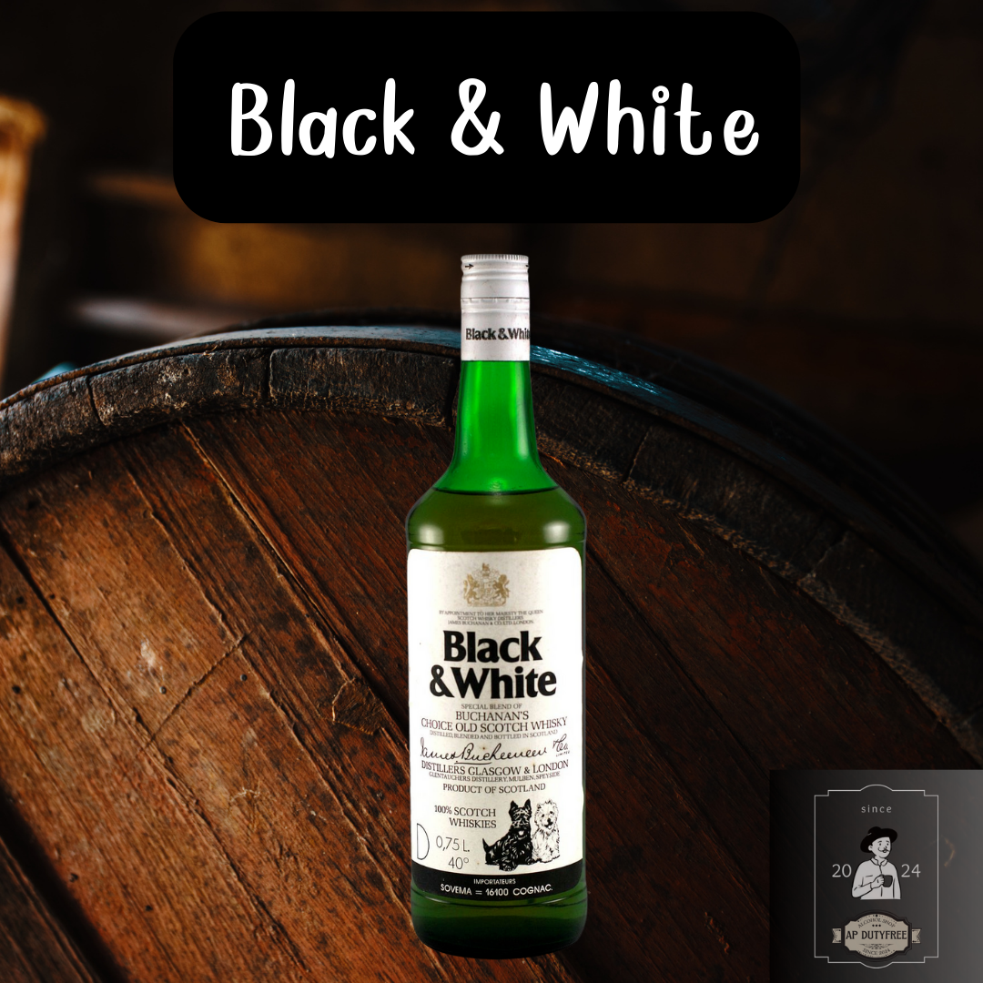 Black&White Blend Scotch Whiskey 1L