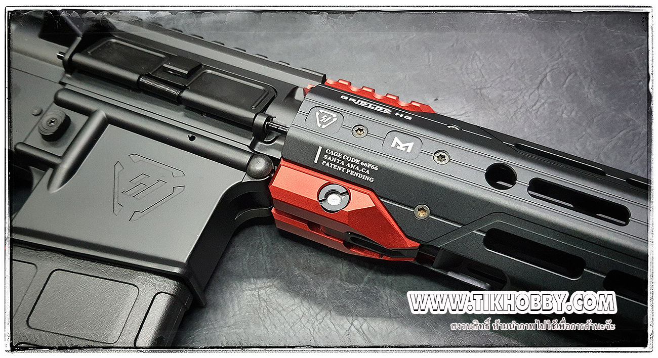 E&C 339 S2 RED ปืนอัดลมไฟฟ้า จาก E&C Stirke Industries -GRIDLOK 15"