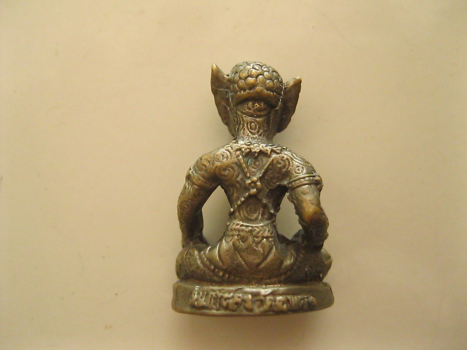 รูปหล่อพระพิเภษ เนื้อทองเหลือง (รหัส821)