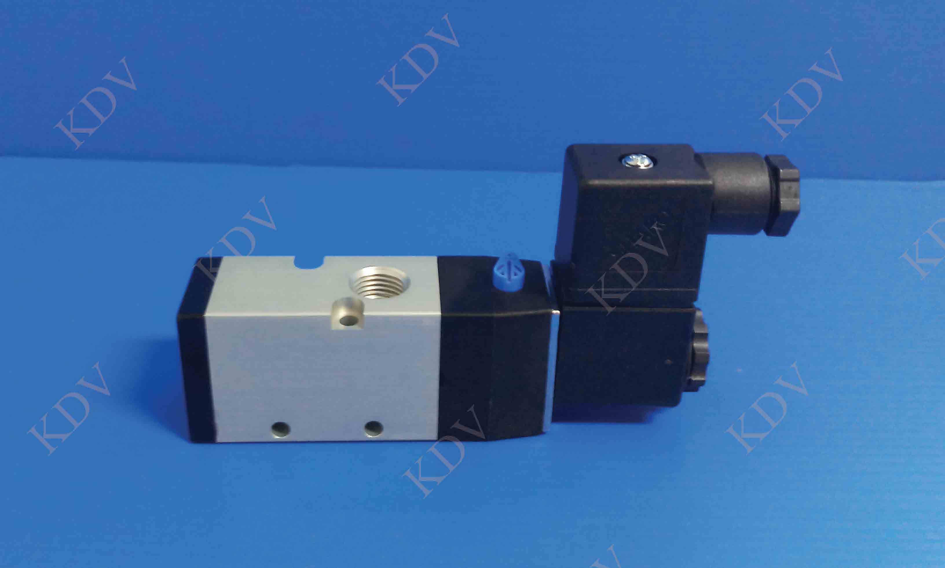 โซลินอยด์วาล์ว 3/2 ขนาดกลาง 24VDC คอยล์ 1 ข้าง SOLENOID VALVE PU322 Medium size, large flow rate 3/2 Single Coli