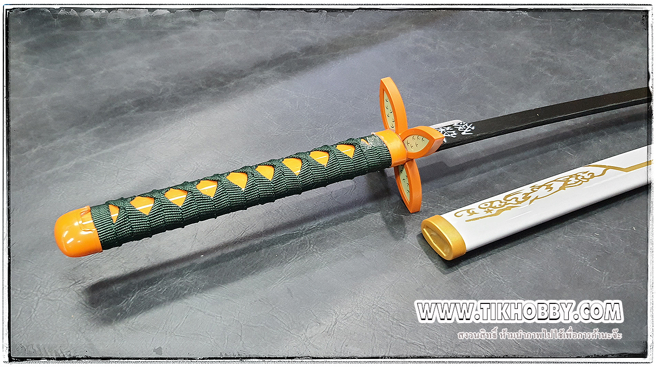 ดาบของ ชิโนบุ จากเรื่องดาบพิฆาตอสูร (ใบดาบไม้ ไม่เป็นอันตรายต่อบุตรหลาน)