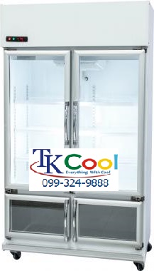 ตู้แช่เย็นกระจก 4 ประตู ยี่ห้อ S-cool รุ่น SLC124(Jumbo)