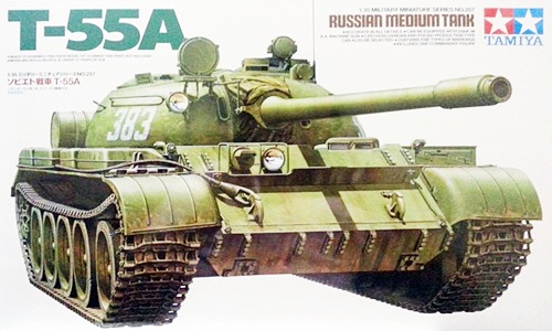 รถถัง T-55A RUSSIAN MEDIUM TANK (1/35) Tamiya (TA35257 )
