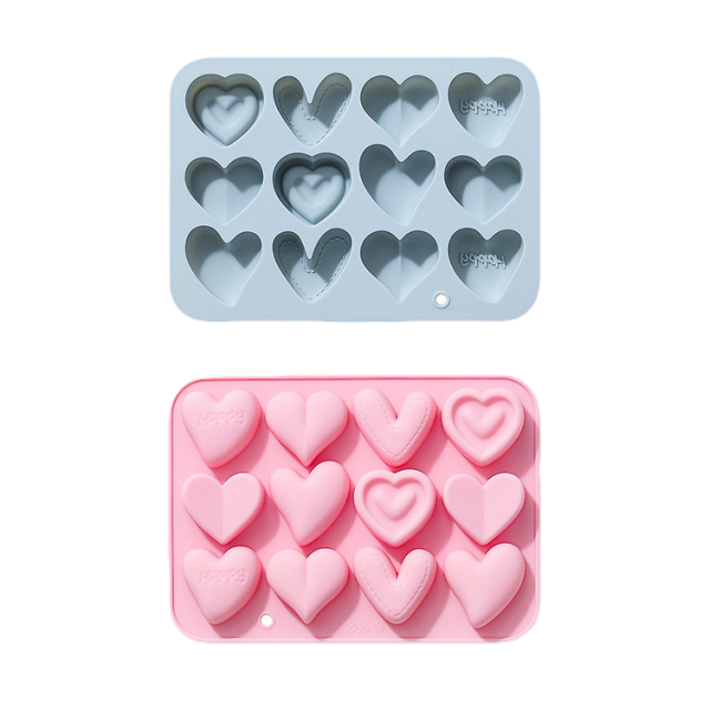 Heart Silicone โมลด์ รวมหัวใจ
