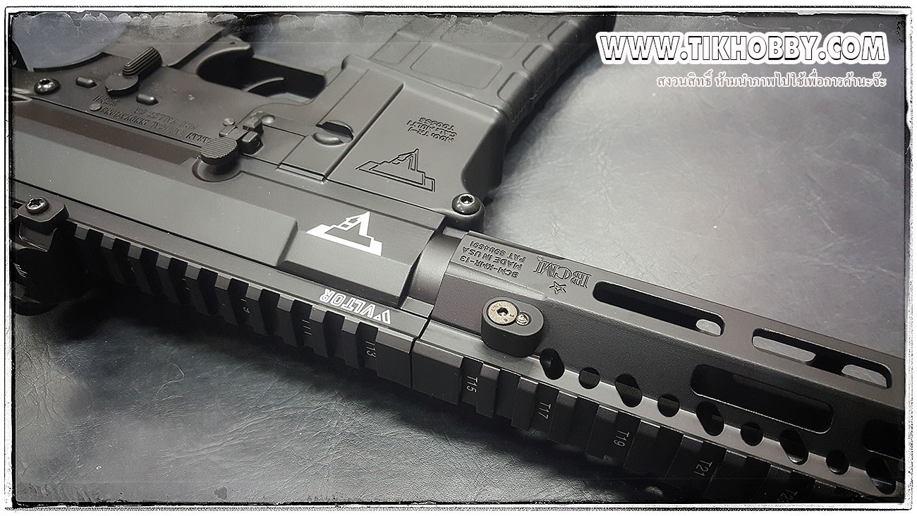ปืนอัดลม ไฟฟ้า Taran Tactical Innovations TR1 จาก E&C รุ่น 854S M-LOK จากหนังดัง John Wick (Gen2)
