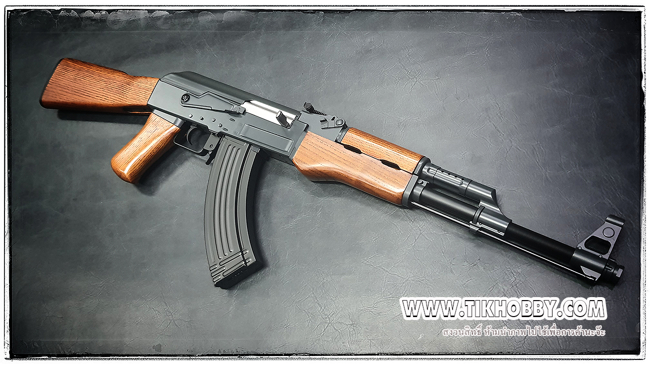 ปืนอัดลม ระบบไฟฟ้า AK47 CM042 ไม้แท้ๆ จาก Cyma