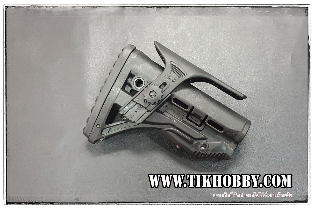 พานท้ายFAB Defense GL- Shock ดำ