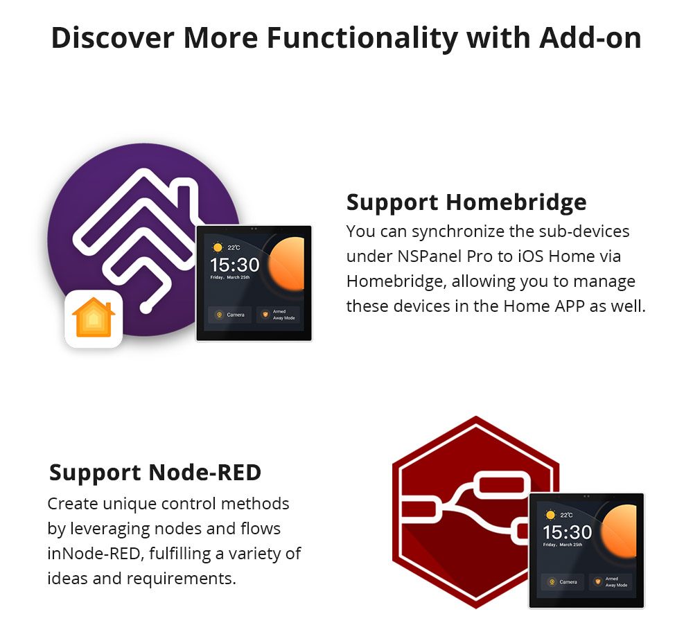 SONOFF NSPanel Pro Smart Home Control Panel (สีดำ) UK