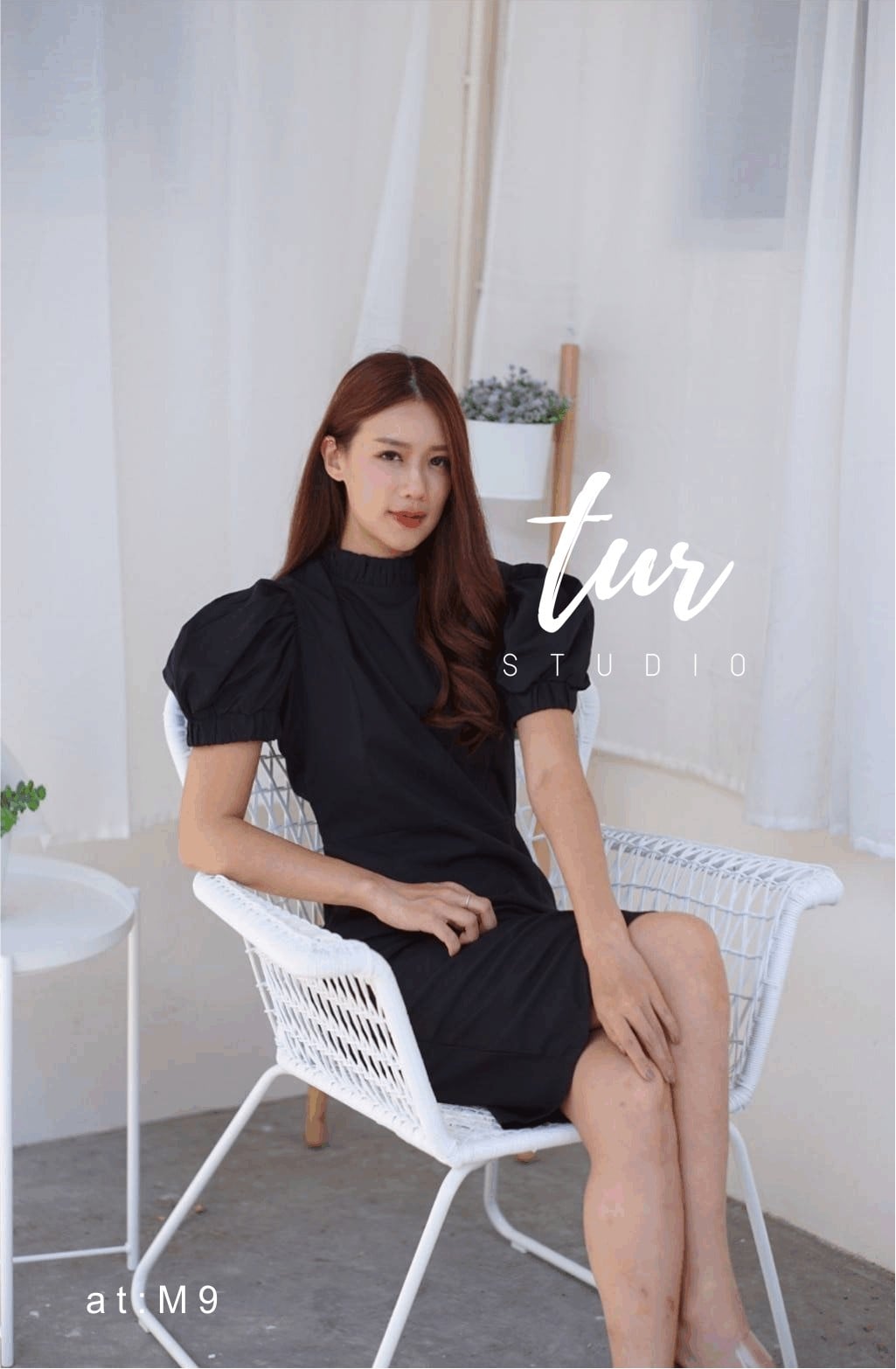 เดรสสีดำ เดรสทรงเรียบหรูดูดี ฟรีไซส์