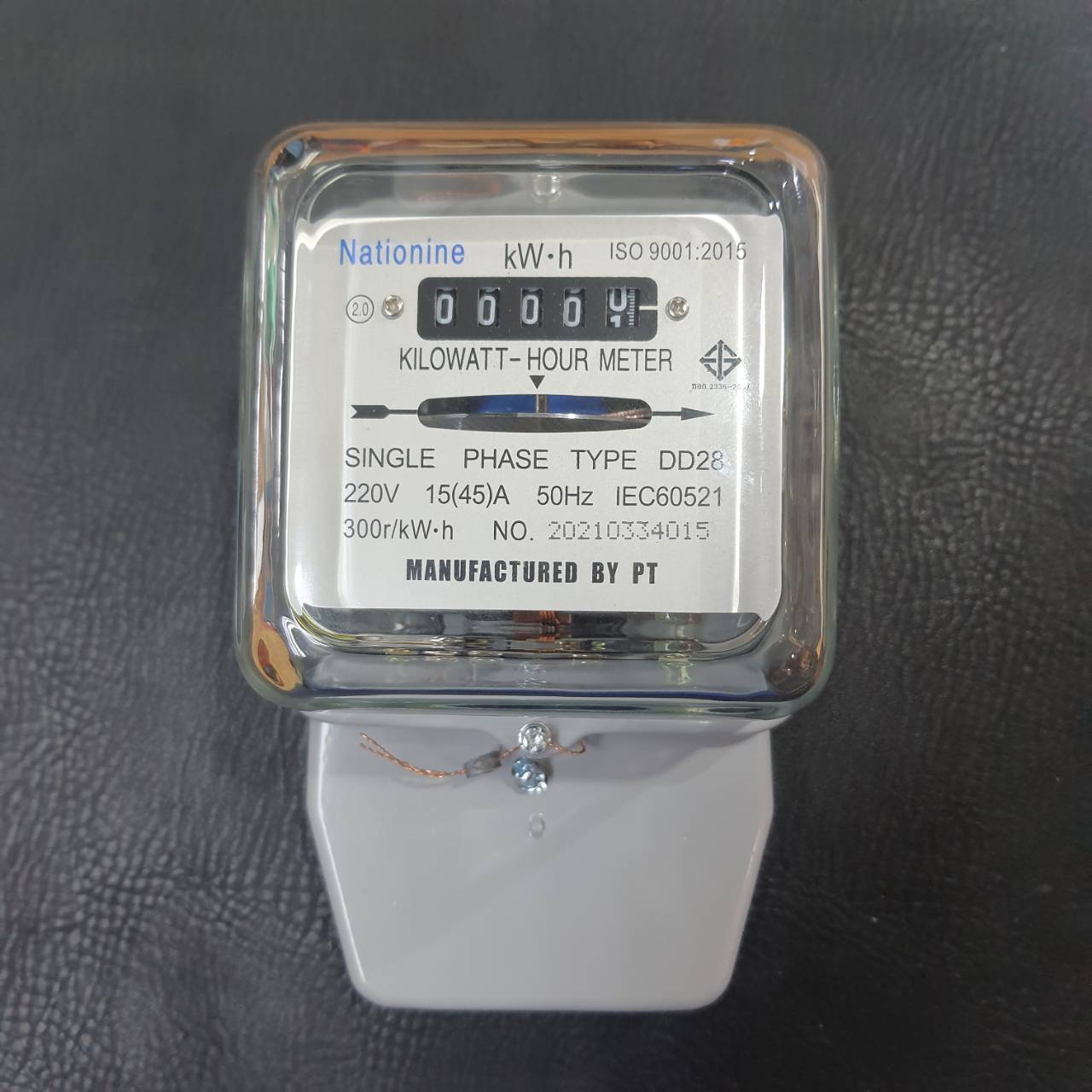 กิโลวัตต์ฮาวมิเตอร์ KWH 2P 15(45) Nationine