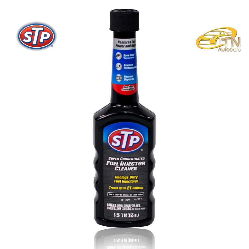 STP Super Concentrated Fuel Injector Cleaner น้ำยาล้างทำความสะอาดหัวฉีดเบนซิน(สูตรเข้มข้น)