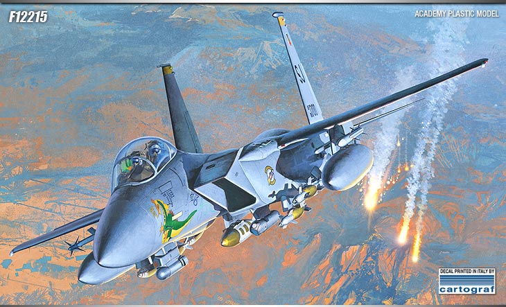 เครื่องบินรบ F-15E Strike Eagle (1/48) ACADEMY (AC 12215)