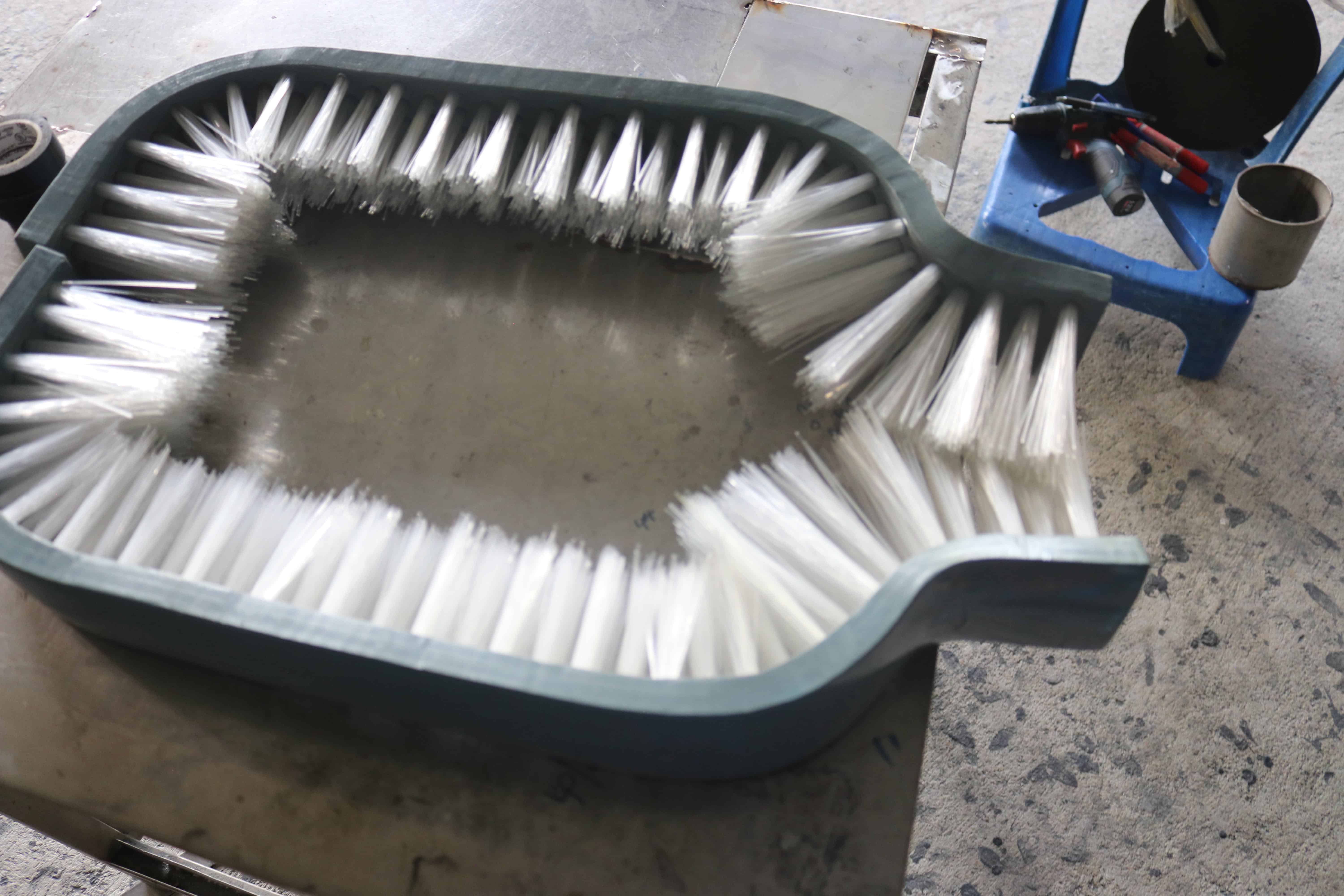 แปรงเครื่องล้างถังภายนอก (Machine Brush)