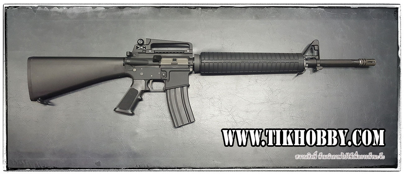 ปืนระบบแก๊สโบลว์แบ็ค M16A3 WE ไม่ยิงลาย เอาไปสร้างลายกันเองน๊า