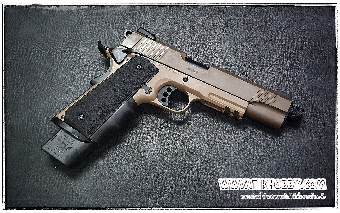 ปืนBB R32-1 (M1911 Kimber) Dark Earth จากค่าย Army