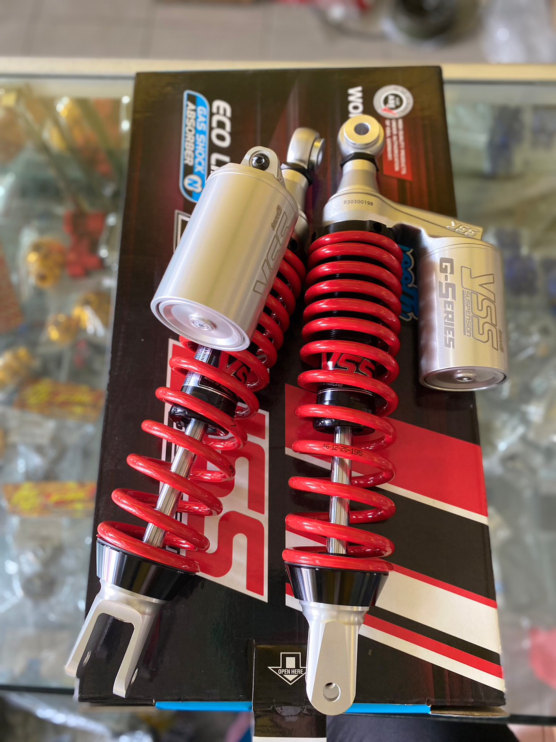 ของดี ราคาพิเศษ🏍 โช๊คYSS แท้ PCX160 ตรงรุ่น ! G-Plus 335 (โหลดเตี้ยลงกว่าเดิม ทรงสวย) สำหรับดิสหลัง ABS โดยเฉพาะ โช๊คyss pcx160 ของแท้