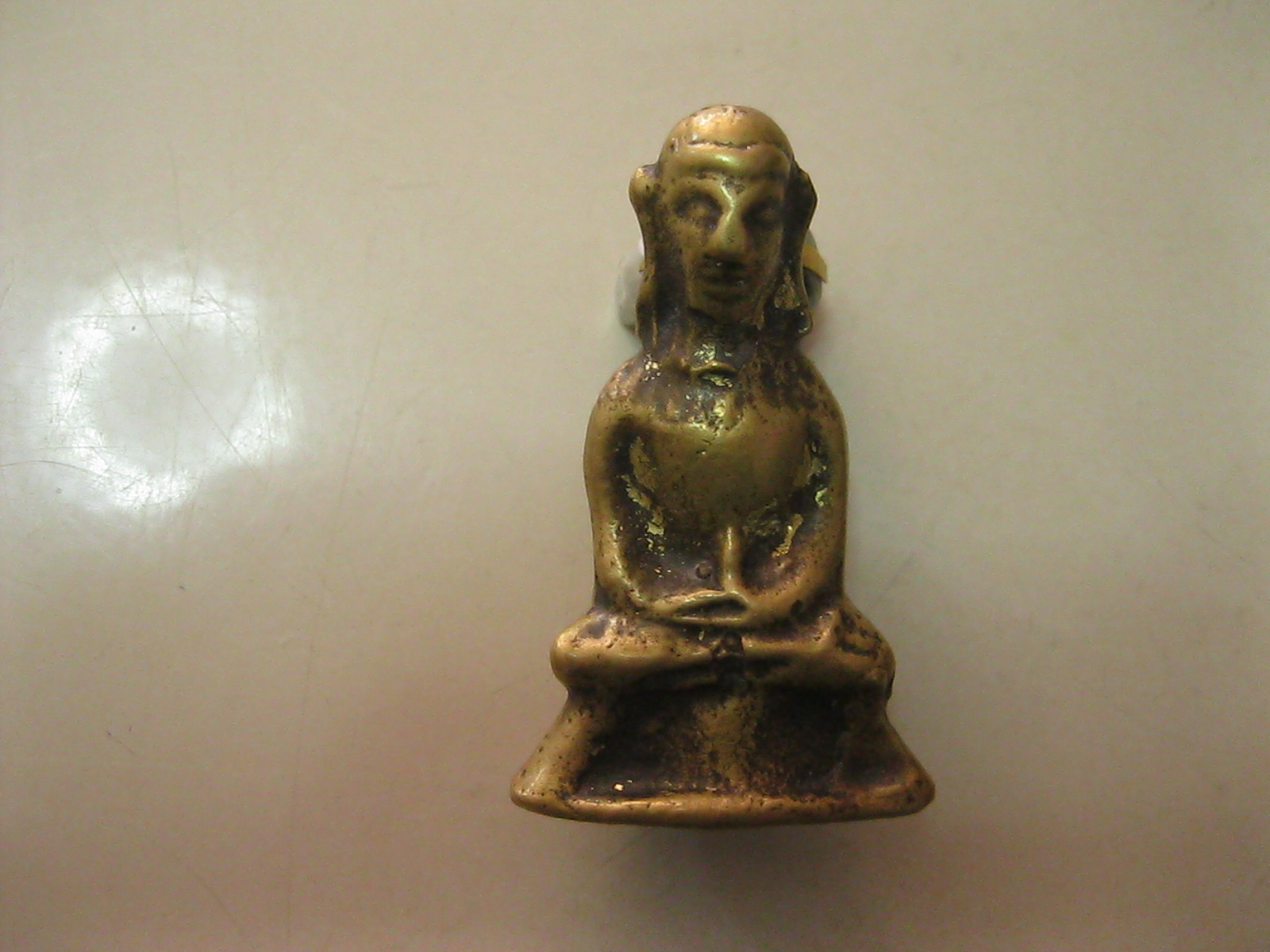 พระงั่ง เนื้อทองเหลืองดอกบวบ (รหัส2101)