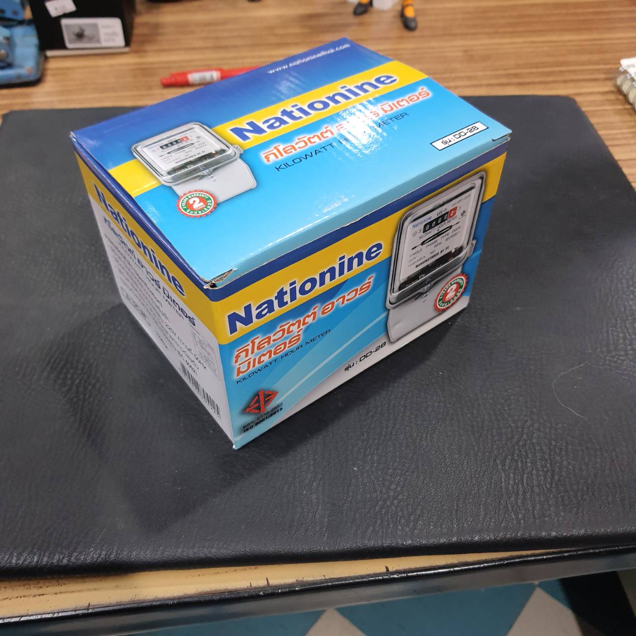 กิโลวัตต์ฮาวมิเตอร์ KWH 2P 15(45) Nationine