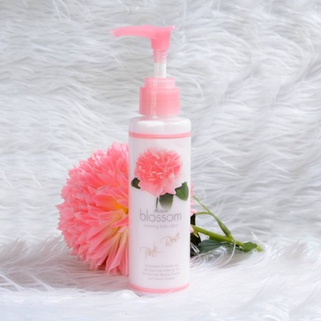 Mistine Blossom Whitening Body Lotion 140 ml.