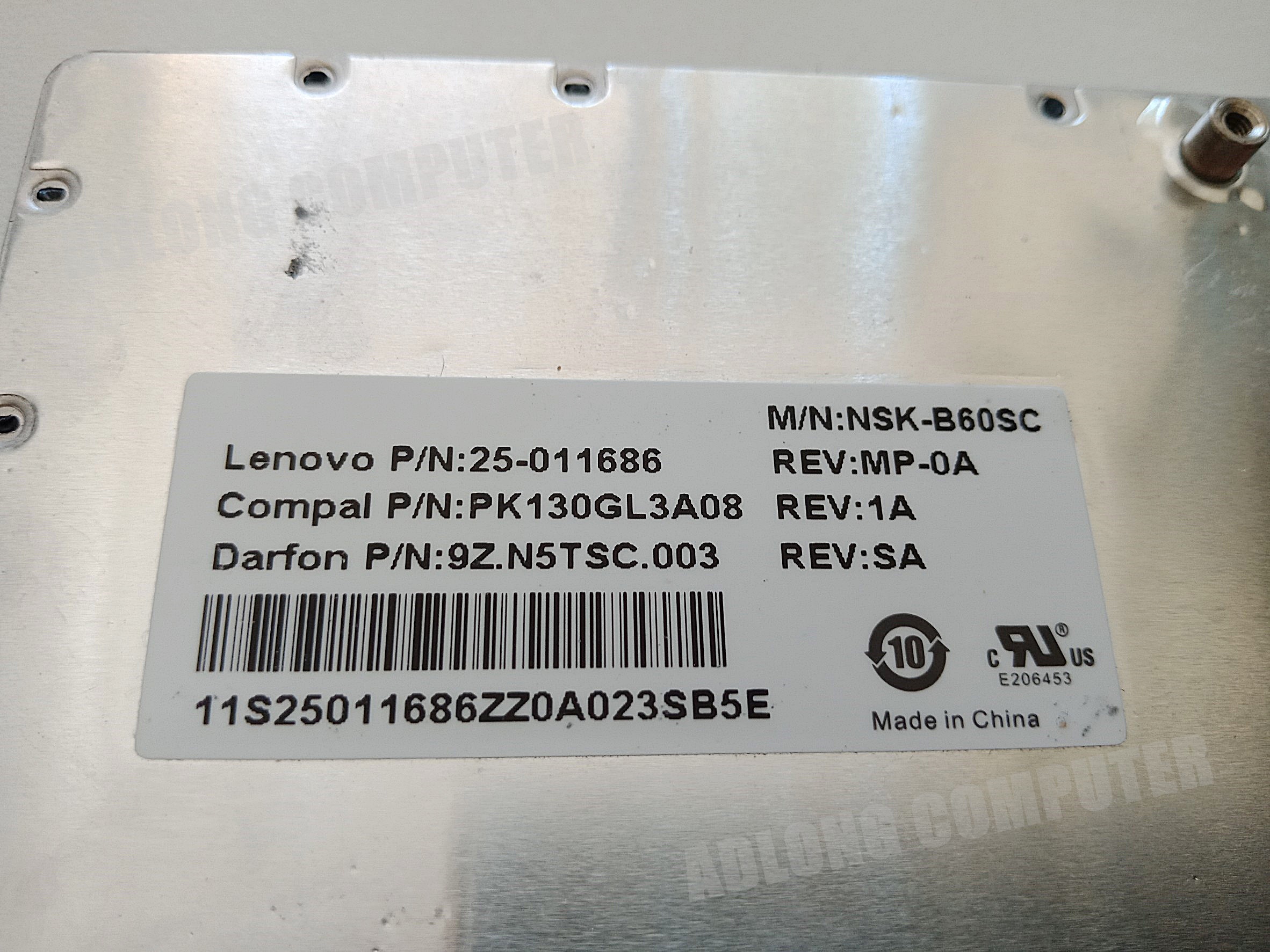 คีย์บอร์ดโน๊ตบุ๊ค Lenovo G475