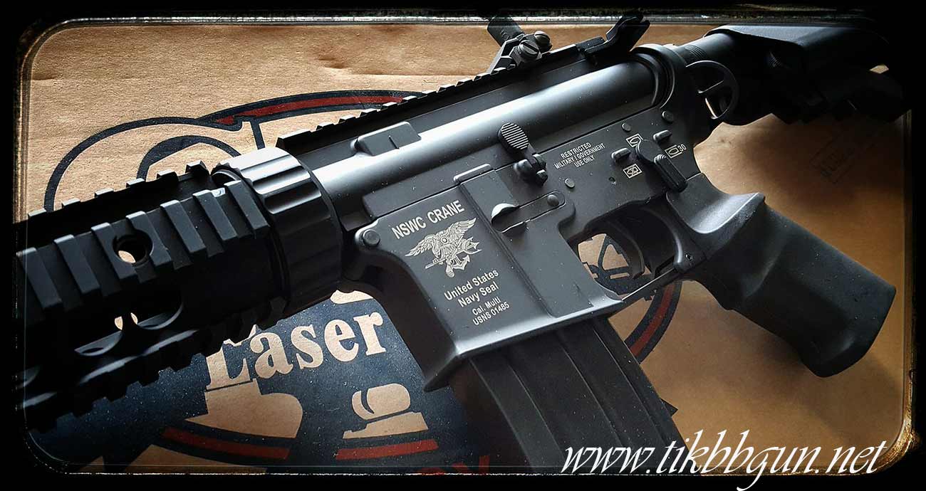 ปืนนอัดลมระบบไฟฟ้ารุ่น G andP MRE Airsoft AEG (Navy Seal) By Fubar Edition!!