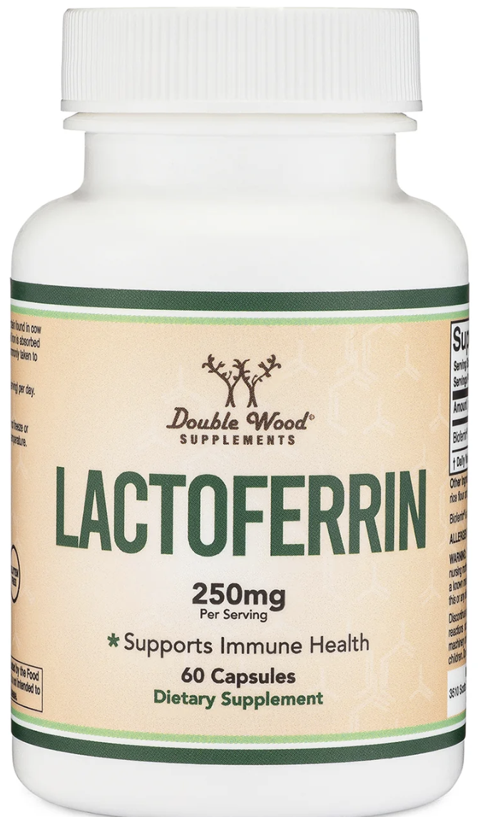Double Wood Lactoferrin 250 mg 60 caps