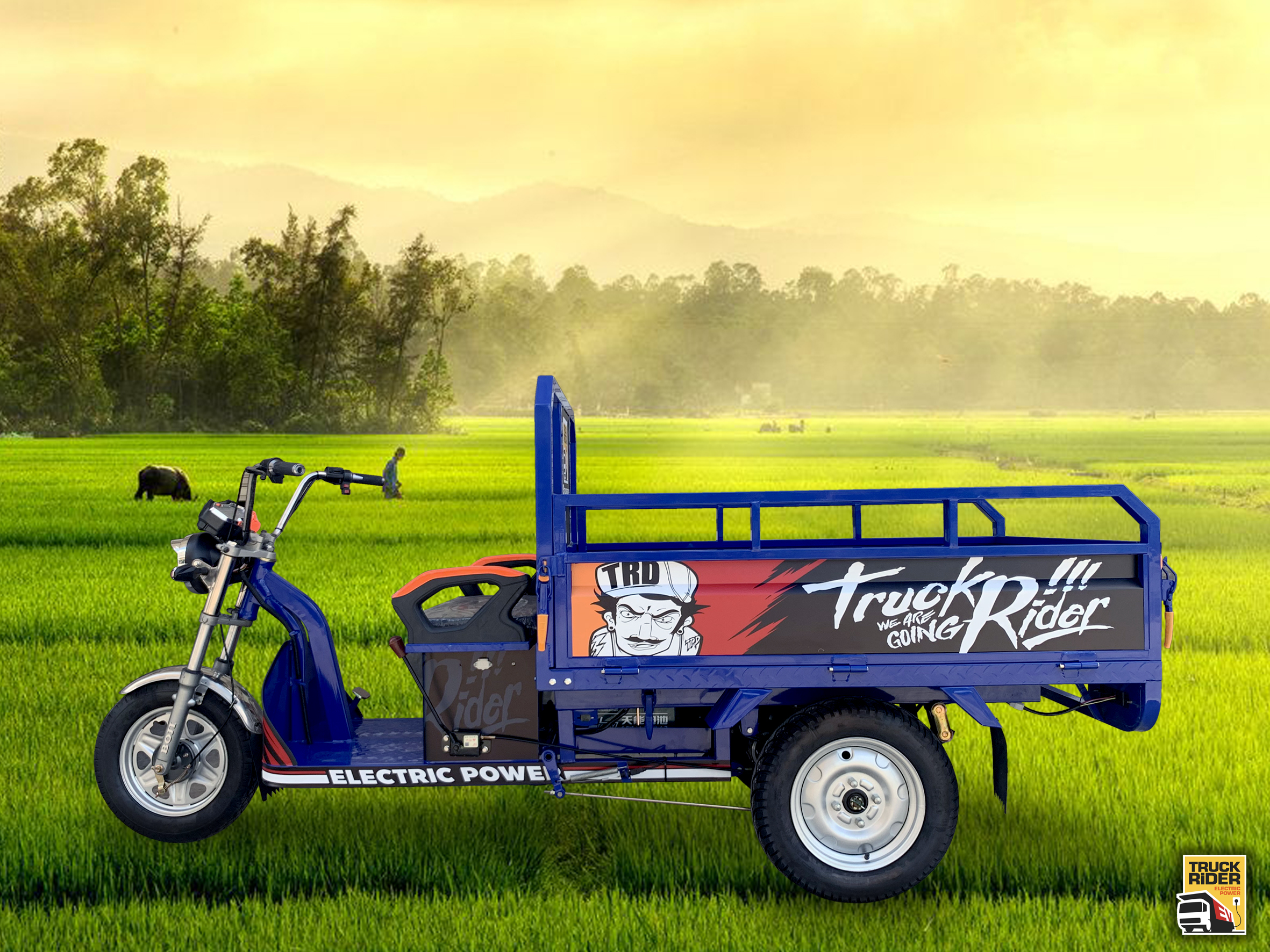 Truckrider mark 1 รุ่น 1000WG (Yellow)(Blue)(White)