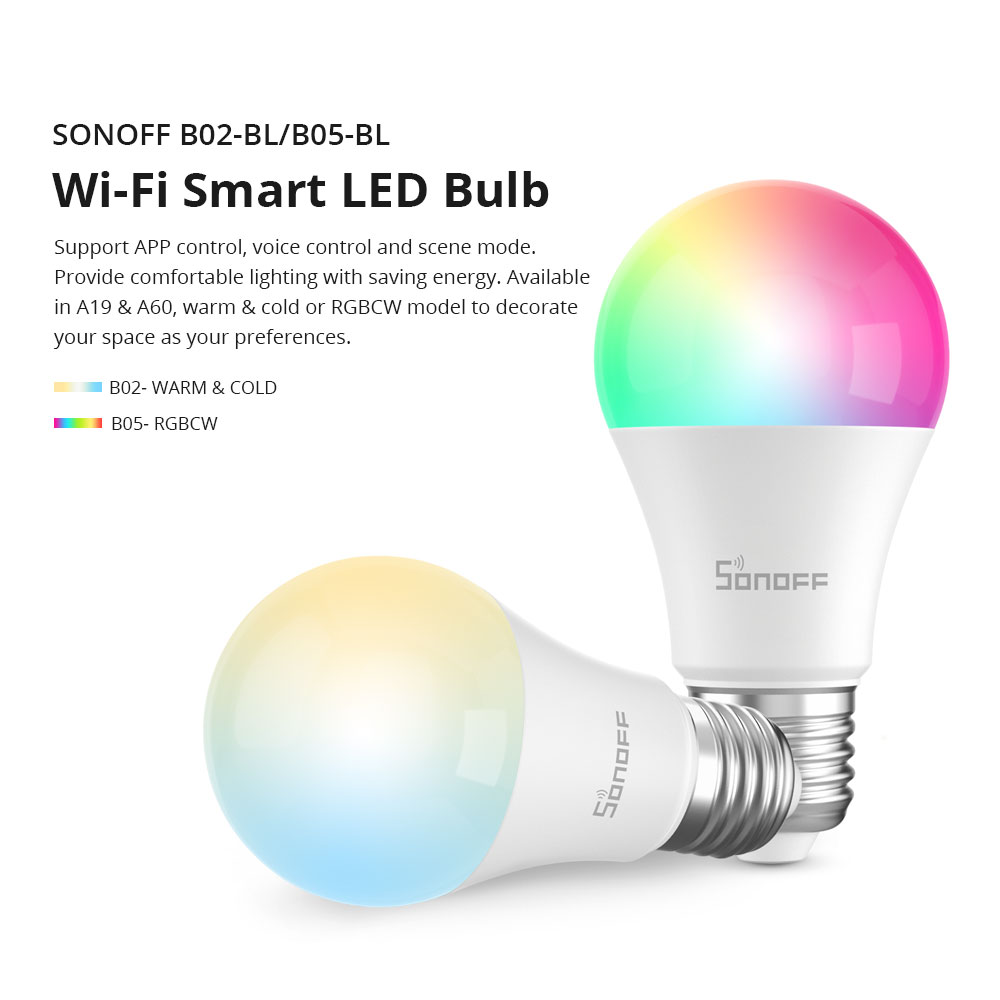Sonoff B05-B-A60 WiFi RGB LED