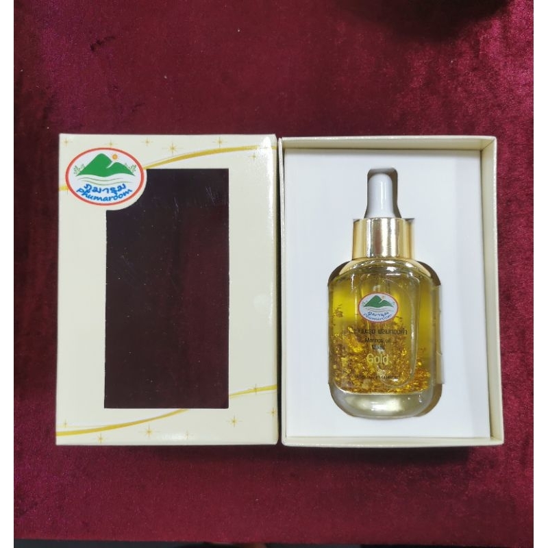 น้ำมันมะรุม100% ผสมทองคำ99.9% ขนาด 30 ML