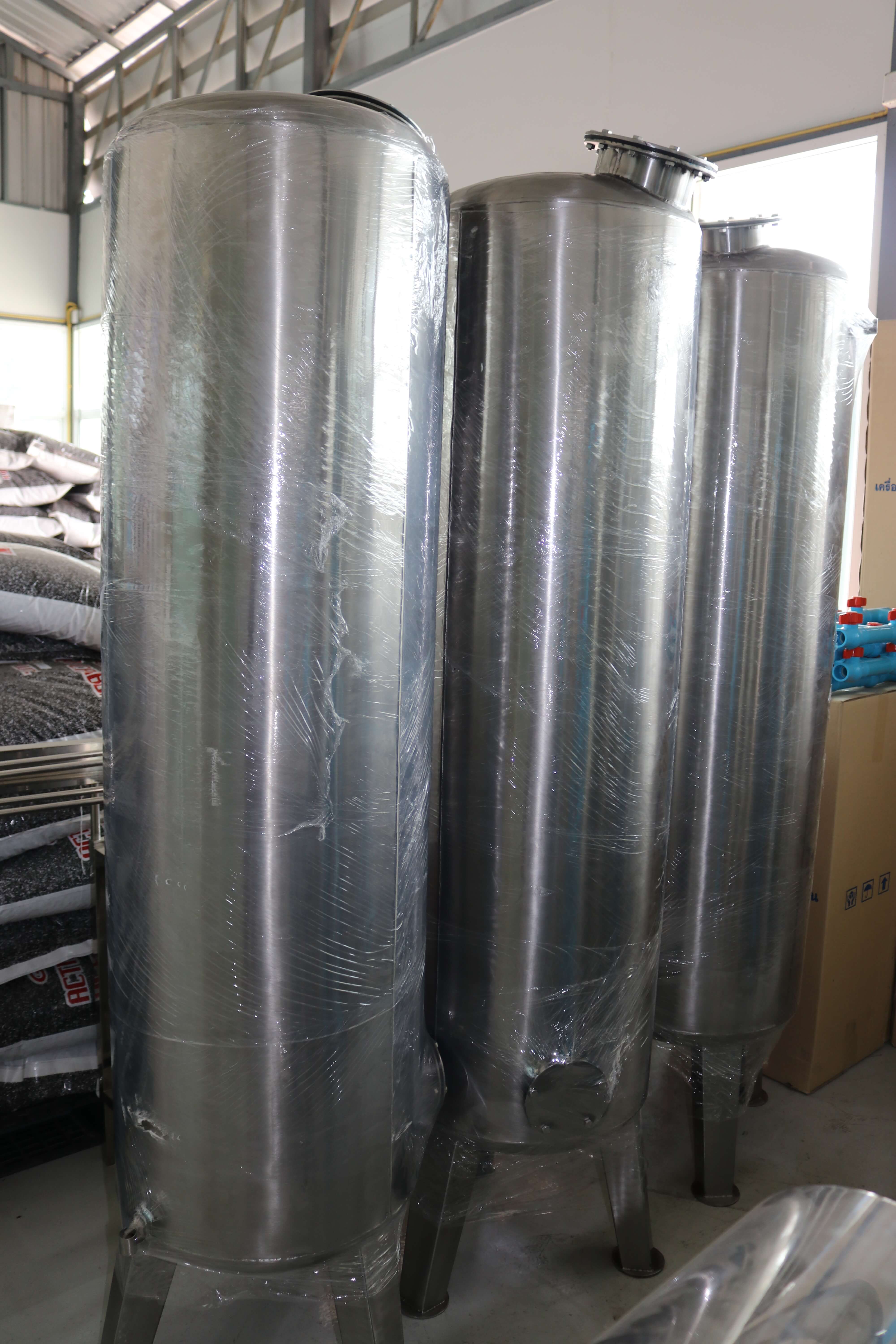 ถังกรองสแตนเลส16นิ้ว