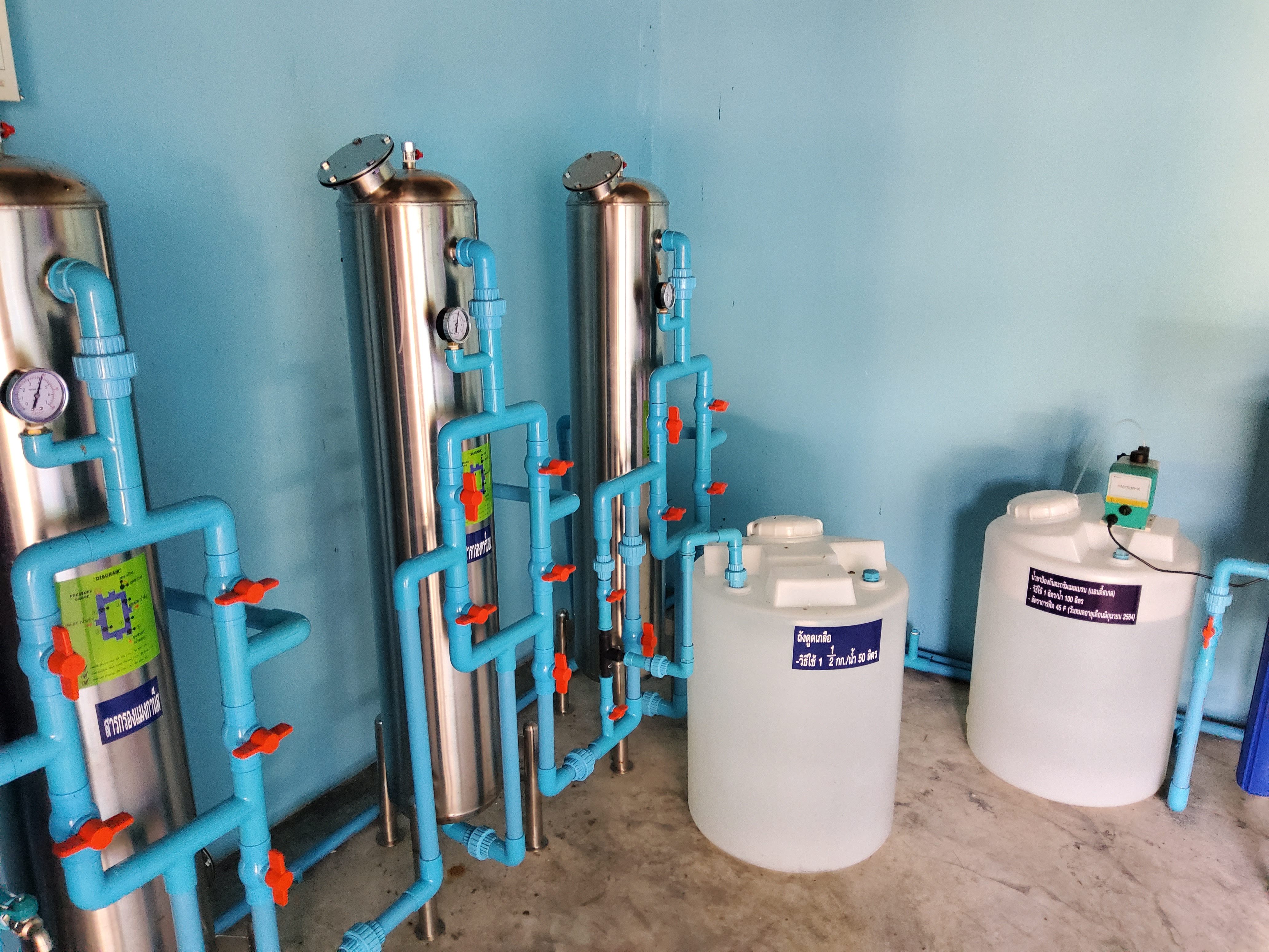 รับติดตั้งโรงงานน้ำดื่มอาร์โอ6คิวพร้อมอุปกรณ์การติดตั้ง