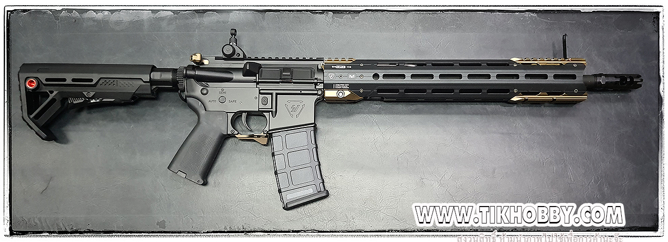 E&C 339 S2 FDE ปืนอัดลมไฟฟ้า จาก E&C Stirke Industries -GRIDLOK 15"
