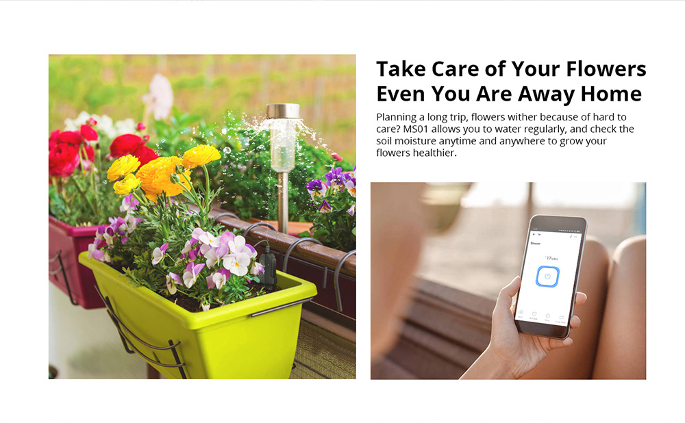 SONOFF MS01- Smart Soil Moisture Sensor