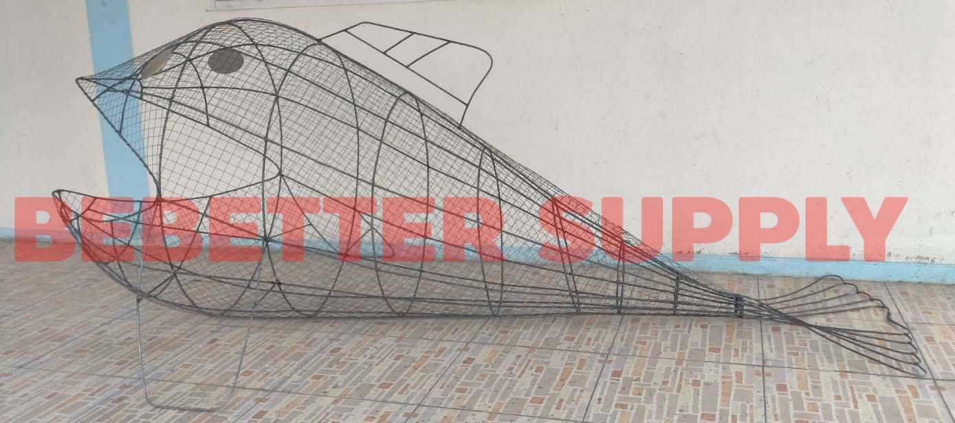 ตะแกรงทิ้งขยะรูปปลา