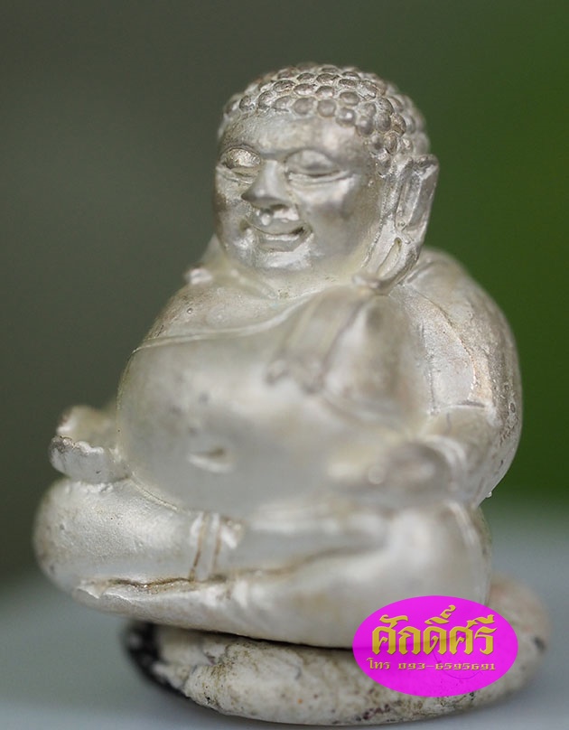 พระสังกัจจายน์เนื้อเงิน ตะกรุดทองคำ รุ่นมหาลาภมหาบารมี หลวงพ่อโปร่ง วัดถ้ำพรุตะเคียน จ.ชุมพร