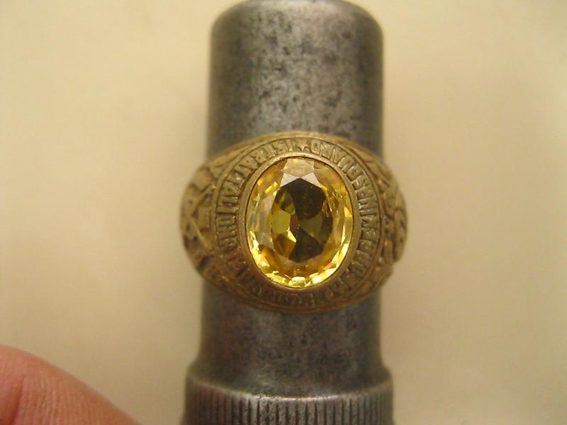 แหวนทองเหลือง ภปร (4448)