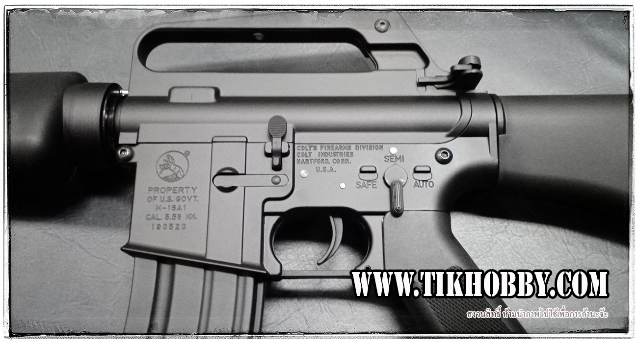 E&C 320 S2 Black งาน Cyber Gunหรือ M16A1 ปืนอัดลมไฟฟ้า