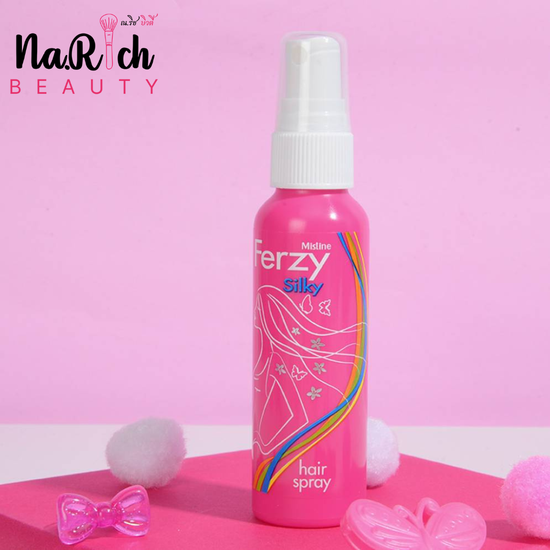 Mistine Ferzy Silky Hair Spray 60 ml.