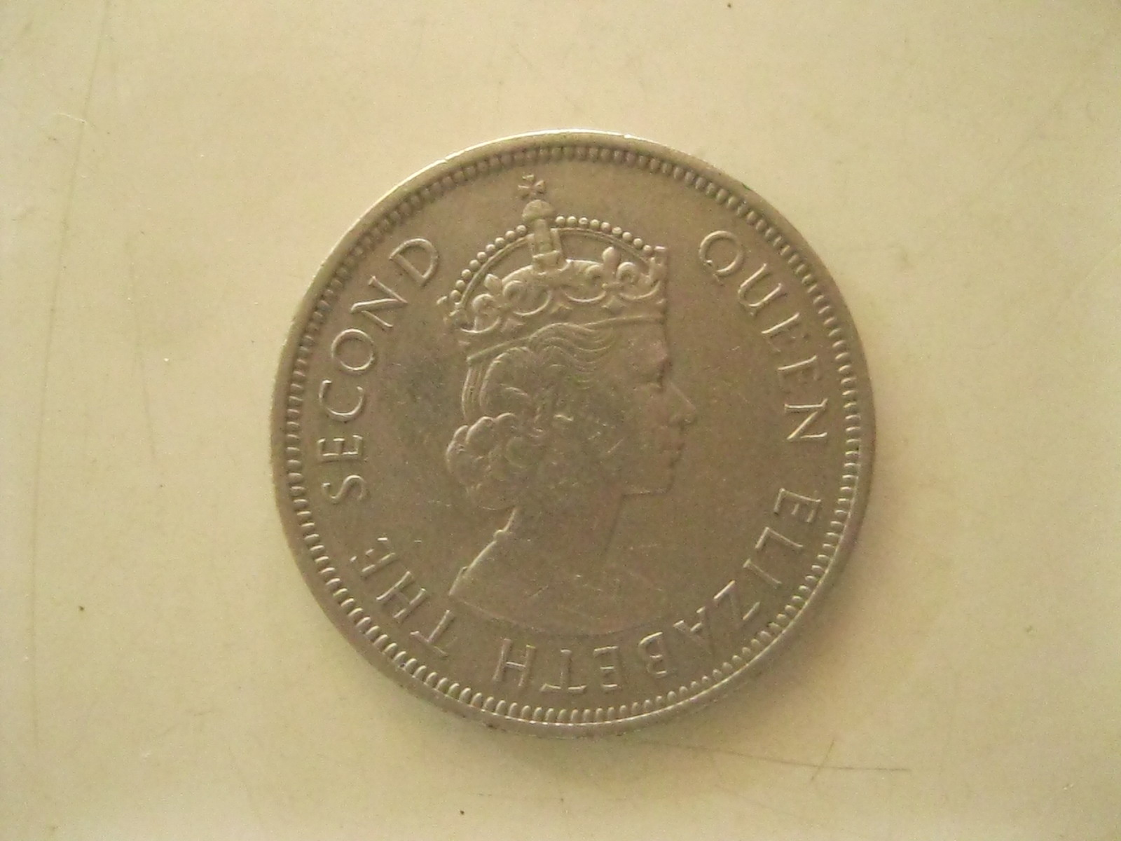 เหรียญต่างประเทศ เหรียญสะสม เหรียญ 1 ดอลลาร์ฮ่องกง ปี 1973 (3438)