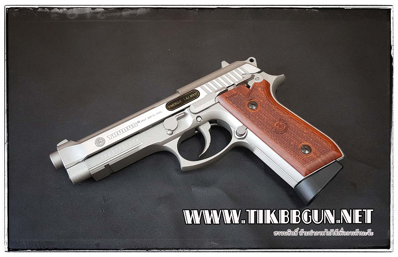 ปืนสั้นระบบแก๊สโบลว์แบล็ค รุ่น PT92 TAURUS ระบบ Co2