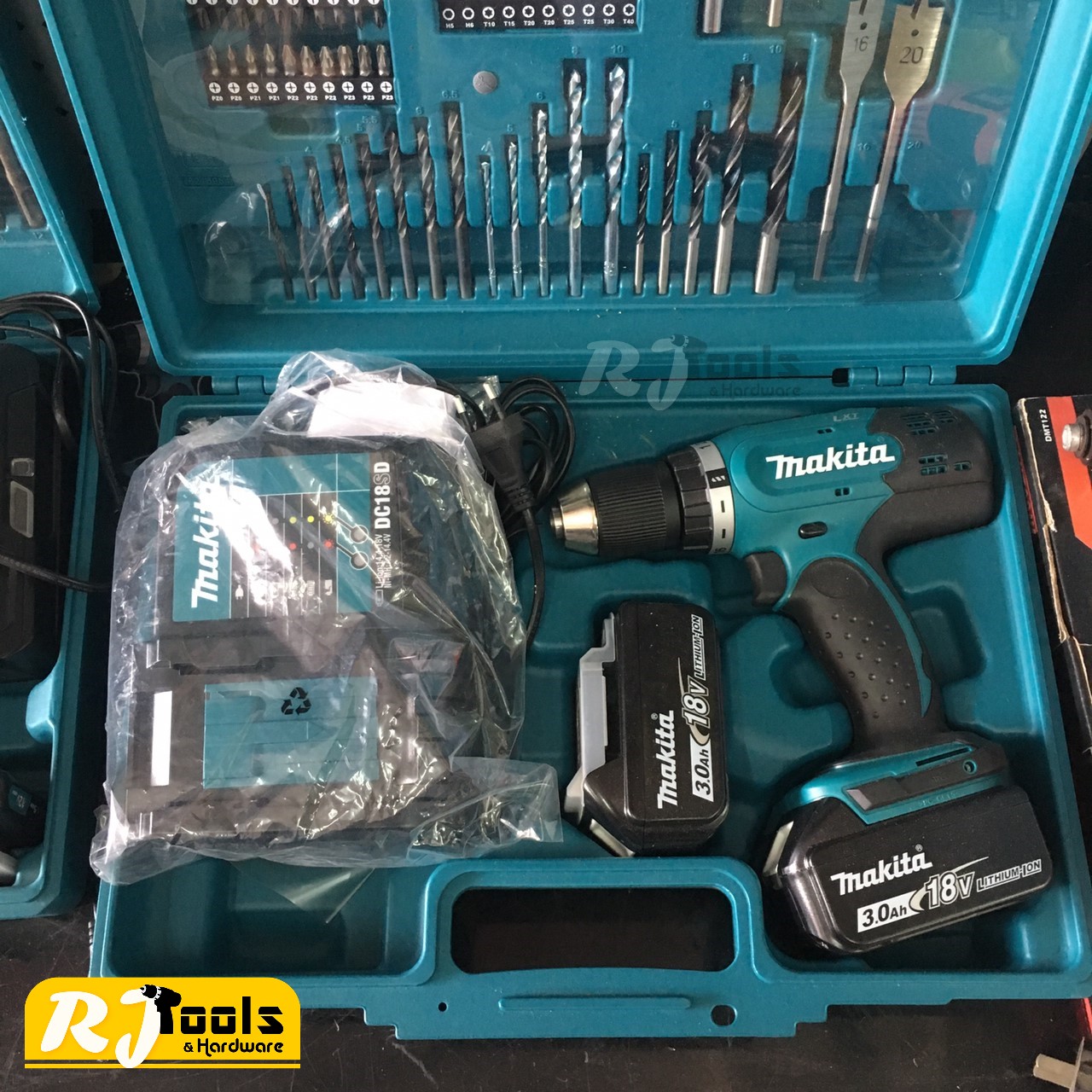 สว่านไขควงไร้สาย Makita รุ่น DDF453SFX1 (พร้อมอุปกรณ์เสริม 74 ชิ้น)