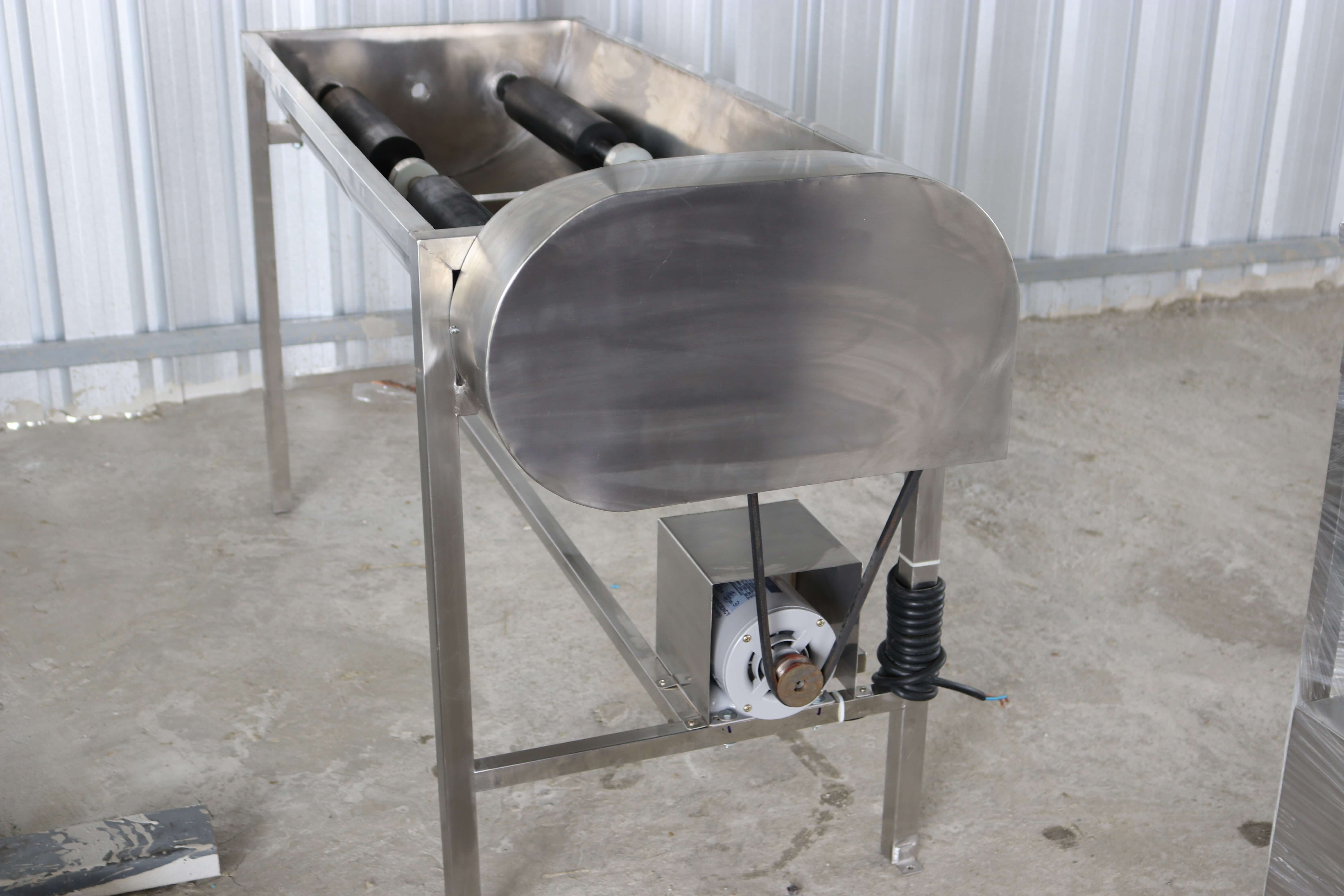 เครื่องล้างถังภายนอกขนาด20ลิตรรุ่น2หัวแบบใช้มือล้าง (Semi‑Automatic External Brusher)