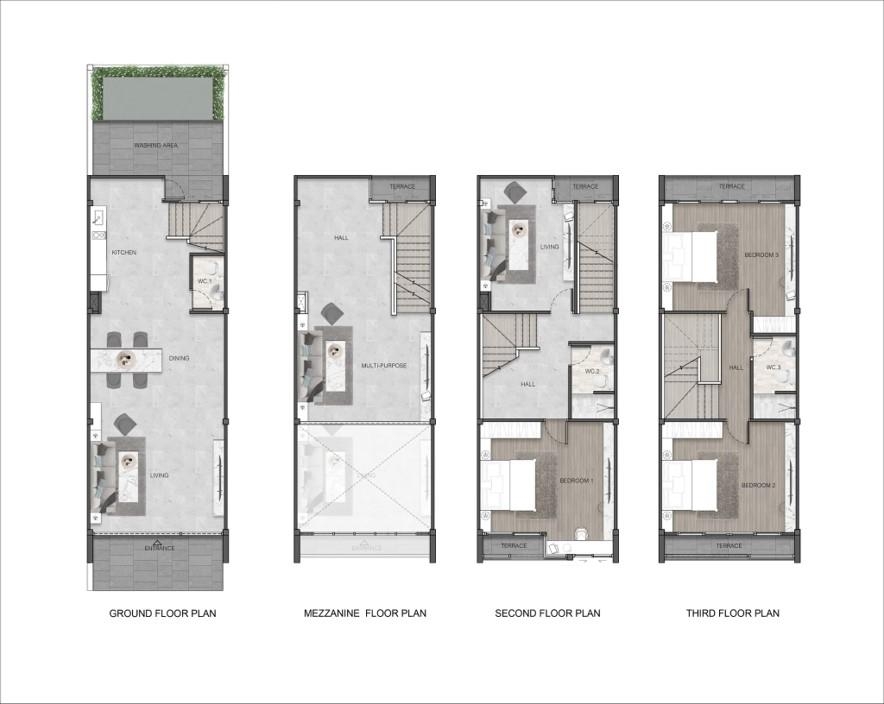 ให้เช่าบ้าน คุณาลัย เวสต์เกท ถนนบ้านกล้วย-ไทรน้อย (รหัสทรัพย์ KC212249)